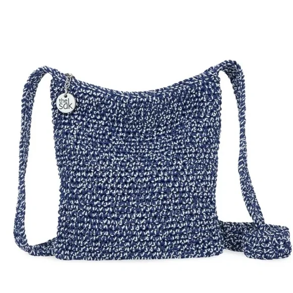 The Sak Crochet Craze Rad Crossbody In Twilight Pearl. NWT